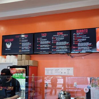 Pokitomik - Menu & counter - Poke Near Me - Northridge, California Pokitomik - Menu & counter - Poke Near Me - Northridge, California