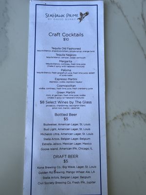 Menu photo 3 SeaHawk Prime By David Burke Lake Park, FL Menu photo 3 SeaHawk Prime By David Burke Lake Park, FL