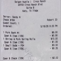 Total cost, great for the Katy area.