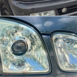Headlight fog removal done well Headlight fog removal done well