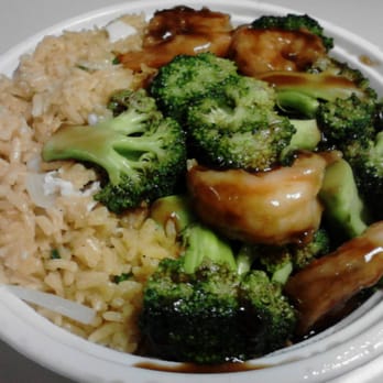 China House - Shrimp & brocoli with fried rice - Chinese Near Me - Westbury, New York China House - Shrimp & brocoli with fried rice - Chinese Near Me - Westbury, New York