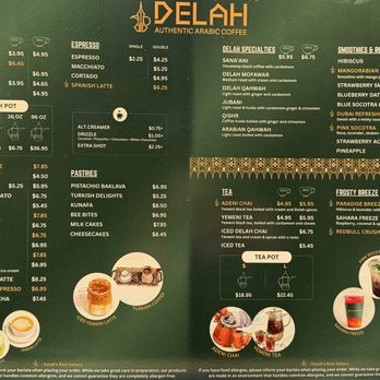 Delah Coffee - Menu - Coffee & Tea Near Me - San Francisco, California Delah Coffee - Menu - Coffee & Tea Near Me - San Francisco, California