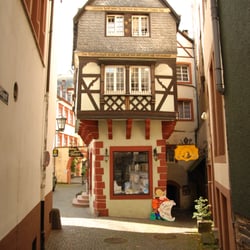 Ein Bummel durch Bernkastel-Kues - Das Spitzenhäuschen in Bernkastel