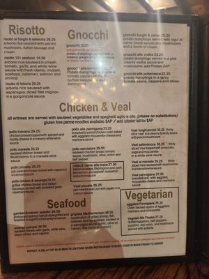 Menu photo 4 Cicciotti's Carlsbad, CA