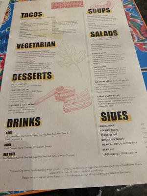 Menu photo 2 Gonzalez Y Gonzalez Las Vegas, NV