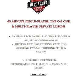 In The Zone Sports Factory