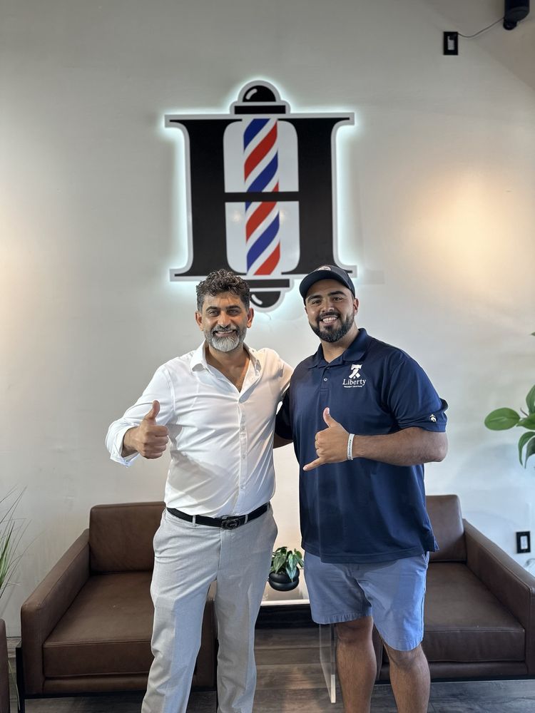 High End Barbershop Logo