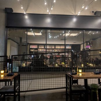 A Tí - View from outside patio looking into the main dining room. Small but cozy - Mexican Near Me - Los Angeles, California