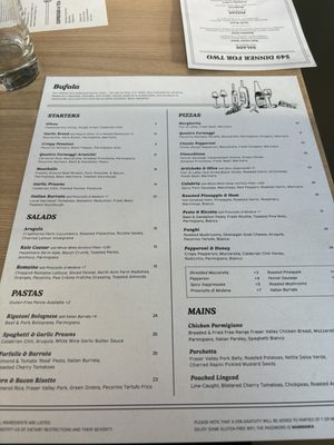 Menu photo 7 Bufala River District Vancouver, BC