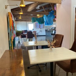 Postmasters Coffee and Bakery - View from back sitting area.