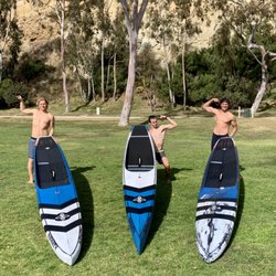 Ocean Academy - Some of the Ocean Academy guys getting ready to train for a standup paddle race.