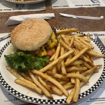 Black Bear Diner Palmdale - Bob's Big Bear Burger* - For Hungry Bears (1290 cals.) - Diners Near Me - Palmdale, California