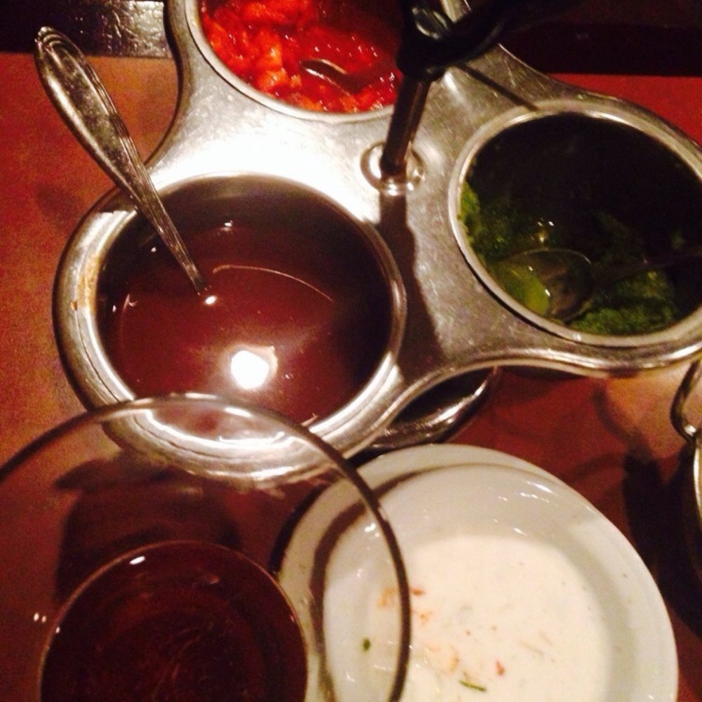 India Palace - All the side condiments (spicy green sauce, vinegary sauce and some pickled things not sure what, and raita yoghurt sauce) - Indian Near Me - Overland Park, Kansas India Palace - All the side condiments (spicy green sauce, vinegary sauce and some pickled things not sure what, and raita yoghurt sauce) - Indian Near Me - Overland Park, Kansas