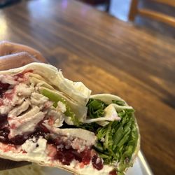 Purple Fiddle - Turkey wrap inside