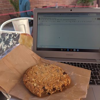 Handlebar Coffee Roasters - Vegan Cowboy Cookie! SO good. - Coffee Roasteries Near Me - Santa Barbara, California Handlebar Coffee Roasters - Vegan Cowboy Cookie! SO good. - Coffee Roasteries Near Me - Santa Barbara, California