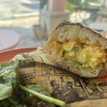 Long Story Short Cafe - Egg Sammy with Avocado Sandwich - Coffee & Tea Near Me - Boca Raton, Florida