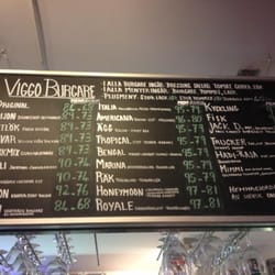 Viggos Restaurang & Bar - Burger menu :)