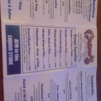 Gaspar's Patio Bar & Grille - Food menu - Karaoke Near Me - Temple Terrace, Florida
