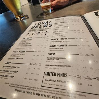 Yard House - Menu - New American Near Me - Sarasota, Florida