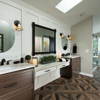 Kitchen & Bath World - a large bathroom with a skylight - Kitchen & Bath Near Me - Albany, New York Kitchen & Bath World - a large bathroom with a skylight - Kitchen & Bath Near Me - Albany, New York
