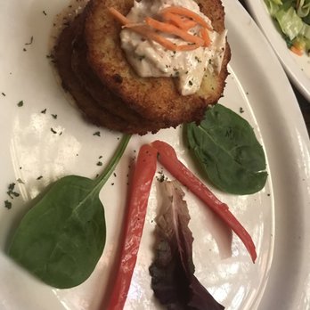 Barn 34 - Fried Green tomatoes with crab meat. - Bars Near Me - Ocean City, Maryland