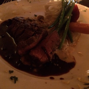 Tiburon Fine Dining - New Zealand elk with garlic mashed potatoes - New American Near Me - Sandy, Utah Tiburon Fine Dining - New Zealand elk with garlic mashed potatoes - New American Near Me - Sandy, Utah