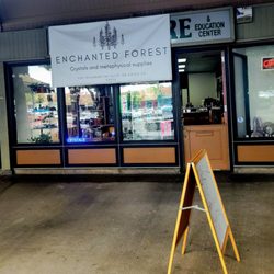 The Enchanted Forest Boutique - Shop front- Tucked behind the Fountain in the plaza