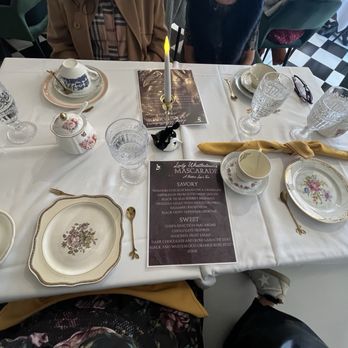 Pattea Lou's Tea Room - Table scape - Tea Rooms Near Me - Keller, Texas