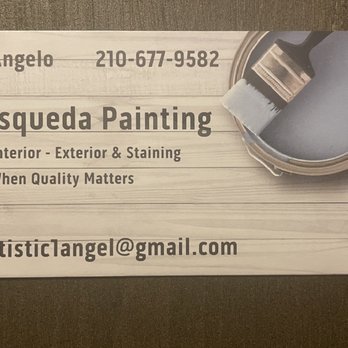 Esqueda Painting - Business Card - Painters Near Me Esqueda Painting - Business Card - Painters Near Me