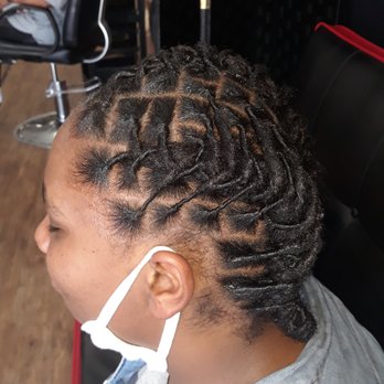 Fine Dreadlocs Natural Hair - After pic - Hair Stylists Near Me - Glendale, Arizona