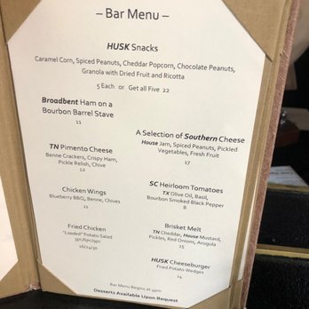 Bar at Husk - Cocktail Bars Near Me - Charleston, South Carolina