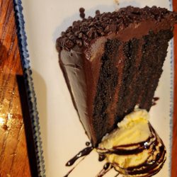 Red Lobster - Chocolate  cake & ice-cream