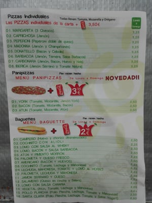Menu photo 1 Santa Clara Montequinto, SE