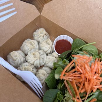 River Cafe - Chicken Momos - Coffee & Tea Near Me - Santa Cruz, California
