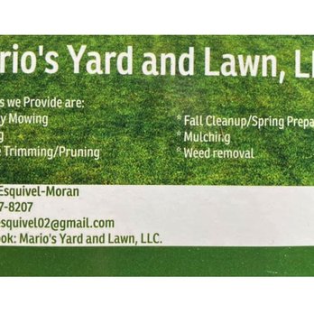 Mario's Yard and Lawn - business card - Lawn Services Near Me - Virginia Beach, Virginia Mario's Yard and Lawn - business card - Lawn Services Near Me - Virginia Beach, Virginia