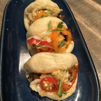Gather in Jackson Hole - Pork Buns (Local Favorite) - yummy starter - New American Near Me - Jackson, Wyoming