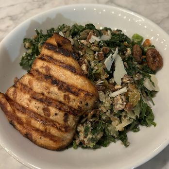 Doughbird - Ingredient salad, add salmon - Comfort Food Near Me - Phoenix, Arizona