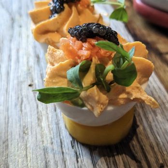 Coqueta - Deviled eggs w caviar. - Spanish Near Me - San Francisco, California Coqueta - Deviled eggs w caviar. - Spanish Near Me - San Francisco, California