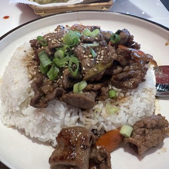 Noodle St - Korean BBQ with Rice - lots of rice, not enough protein - Noodles Near Me - Eastvale, California