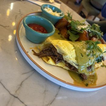 Farmer's Table - Tijuana Birria Omelette - New American Near Me - La Mesa, California