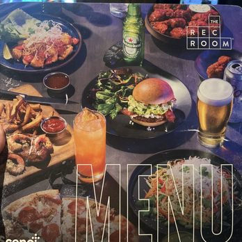 The Rec Room - Bar Menu - Arcades Near Me - Toronto, Ontario The Rec Room - Bar Menu - Arcades Near Me - Toronto, Ontario
