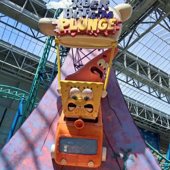 SpongeBob Rock Bottom Plunge - Pretty cool signage for this Gerstlauer "Eurofighter" roller coaster. Hold on tight, Patrick! - Amusement Parks Near Me - Bloomington, Minnesota SpongeBob Rock Bottom Plunge - Pretty cool signage for this Gerstlauer "Eurofighter" roller coaster. Hold on tight, Patrick! - Amusement Parks Near Me - Bloomington, Minnesota