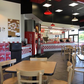 Five Guys - the inside of a fast food restaurant - Burgers Near Me - Winston-Salem, North Carolina Five Guys - the inside of a fast food restaurant - Burgers Near Me - Winston-Salem, North Carolina