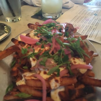 Cowan's Public - Summer menu poutine. Chipotle chicken poutine - Cocktail Bars Near Me - Nutley, New Jersey Cowan's Public - Summer menu poutine. Chipotle chicken poutine - Cocktail Bars Near Me - Nutley, New Jersey