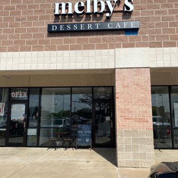 Melby’s Coffee & Tea House - Store front (however the sign has changed slightly) - Macarons Near Me - Watauga, Texas