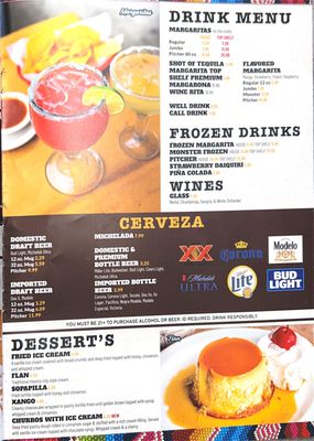Menu photo 1 Los Tres Amigos Nashville, TN