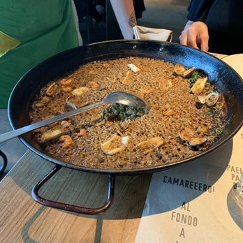 Pez Vela - Seafood paella - Spanish Near Me - Barcelona, B Pez Vela - Seafood paella - Spanish Near Me - Barcelona, B