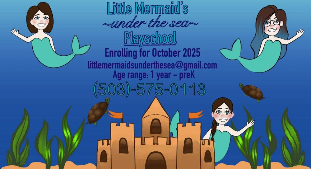 The Little Mermaids Under the Sea Playschool - childcare center in Beaverton, OR
