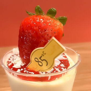85°C Bakery Cafe-Henderson - All that is sweet can be found in a simple strawberry ! - Bakeries Near Me - Henderson, Nevada