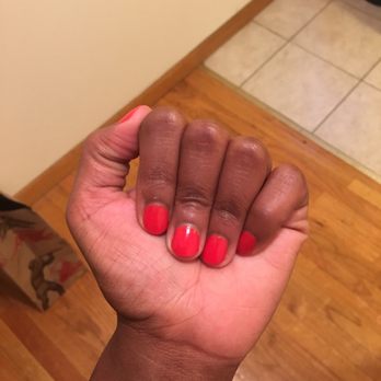 Hana Nails & Spa - Pretty solid manicure. They have tons of colors to choose from and you can pay for quick dry - Day Spas Near Me - New York, New York Hana Nails & Spa - Pretty solid manicure. They have tons of colors to choose from and you can pay for quick dry - Day Spas Near Me - New York, New York
